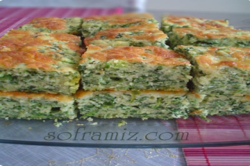 Ispanakli Peynirli Tuzlu Kek